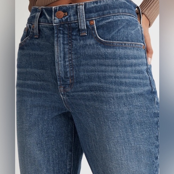 NWT Madewell the perfect vintage Jean in barnwell medium Blue wash Denim 32 - Picture 7 of 8